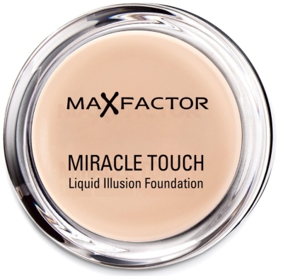 Max factor foundation miracle touch rose beige 065 1 stuk  drogist