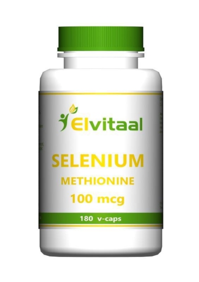 Foto van Elvitaal selenium methionine 180vca via drogist