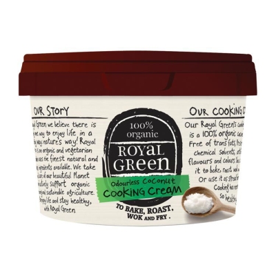 Foto van Royal green kokos cooking cream odourless 250ml via drogist