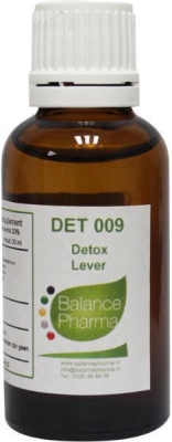 Balance pharma detox det009 lever 25ml  drogist