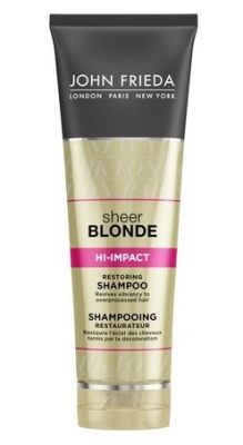 Foto van John frieda sheer blonde hi-impact blonde reviving shampoo 250ml via drogist