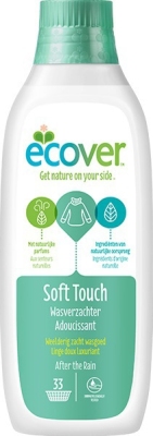 Foto van Ecover wasverzachter soft touch after the rain 1000ml via drogist