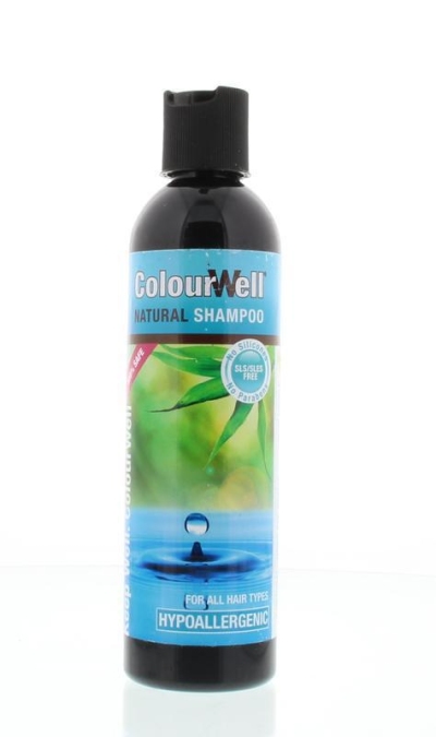 Foto van Colourwell natuurlijke shampoo 250ml via drogist