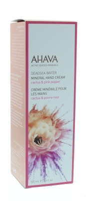 Foto van Ahava mineral hand cream cactus & pink pepper 100ml via drogist