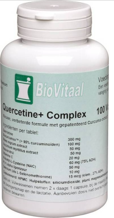 Biovitaal voedingssupplementen quercitine complex 100 capsules  drogist