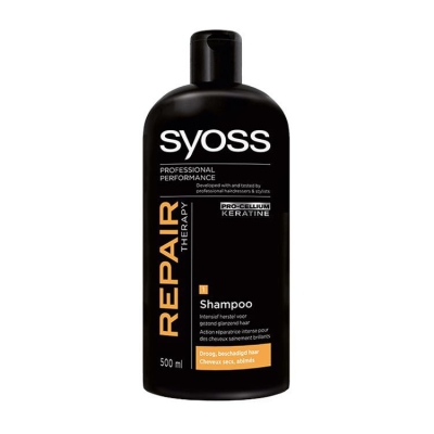 Foto van Syoss shampoo repair therapy 500ml via drogist