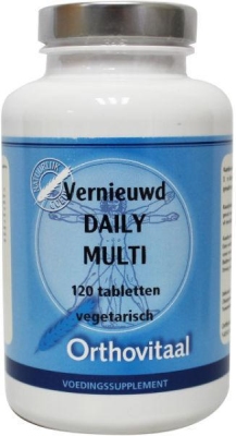 Orthovitaal daily multi vitamine voordeel 120tab  drogist