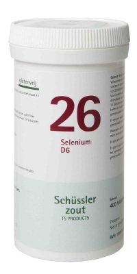 Foto van Pfluger schussler celzout 26 selenium d6 400tab via drogist
