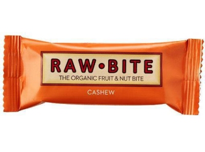 Foto van Raw bite cashew 50g via drogist
