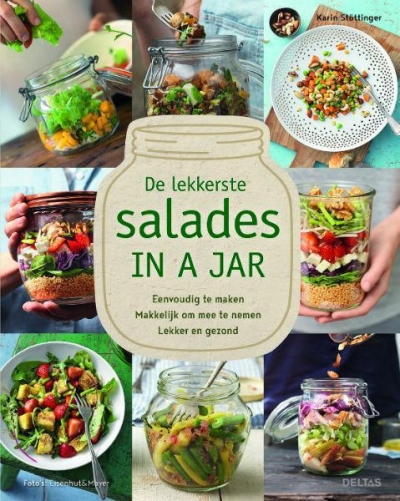 Foto van Deltas de lekkerste salades in a jar boek via drogist