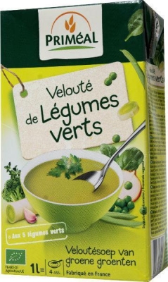 Foto van Primeal veloute soep groene groenten 1000ml via drogist