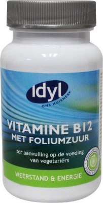 Foto van Idyl vitamine b12 60st via drogist