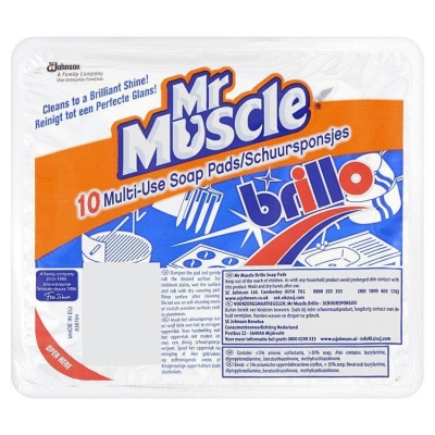 Mr muscle soap pads 10st  drogist
