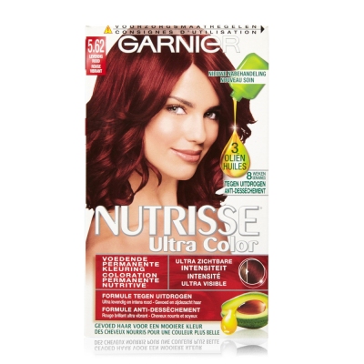 Garnier nutrisse ultra color 5.62 levendig rood 1 stuk  drogist