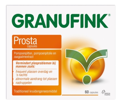 Foto van Granufink prosta 60 capsules via drogist