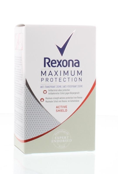 Foto van Rexona maximum protect active shield 45ml via drogist