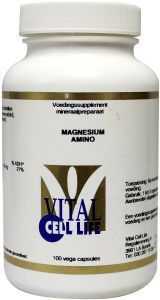 Vital cell life magnesium amino 100mg 100vc  drogist