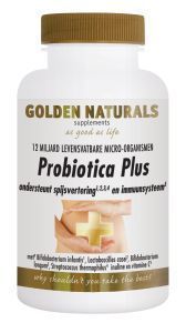 Golden naturals probiotica plus 20cap  drogist
