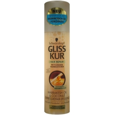 Foto van Gliss kur gliss-kur serum spray - marrakesh oil & coconut 200 ml. via drogist