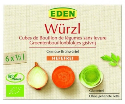 Foto van Eden bouillon groent gistvrij 15 x 15 x 6tabletten via drogist