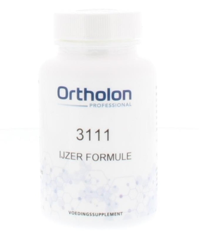 Foto van Ortholon pro ijzer formule 60 capsules via drogist