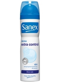 Foto van Sanex deodorant dermo extra control 200ml via drogist