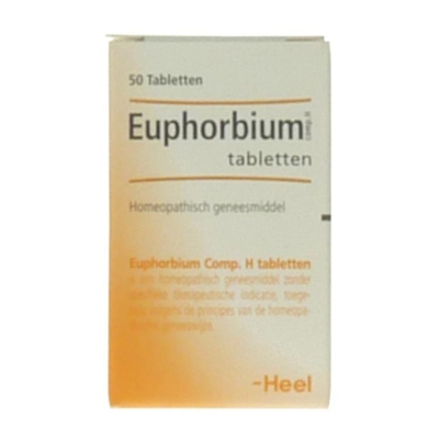 Foto van Heel euphorbium compositum h 50tab via drogist