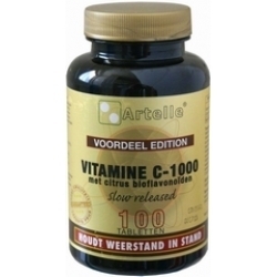 Foto van Artelle vitamine c 1000 mg bioflavonoiden 100tab via drogist