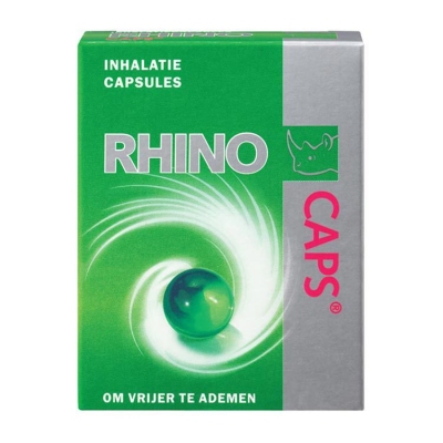 Foto van Rhino horn inhalatiecapsules 16cap via drogist