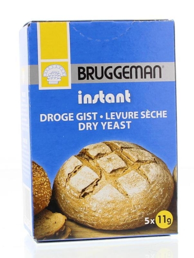 Bruggeman instant gist (5 x 11 gram) 55g  drogist