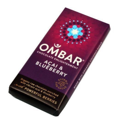 Foto van Ombar acai & blueberry 35g via drogist