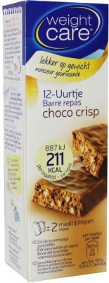 Foto van Weight care maaltijdreep 12-uurtje choco crisp 2st via drogist