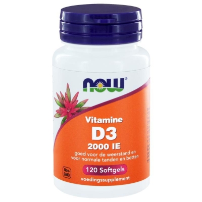 Now vitamine d3 2000ie 120sft  drogist