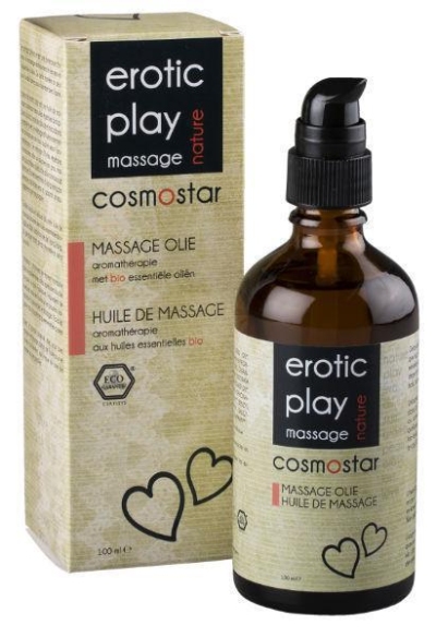 Foto van Cosmostar massage olie erotic play silky sensual feeling 100ml via drogist