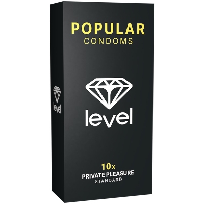 Foto van Level popular condooms 10st via drogist