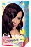 Foto van Cameleo haarkleuring permanente creme kleuring aubergine 6.26 1 stuk via drogist