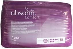 Absorin comfort pants super xl tot 165 cm 12st  drogist