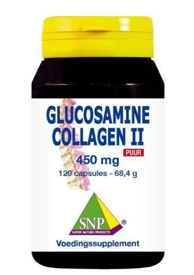 Snp glucosamine collageen type ii puur 120ca  drogist
