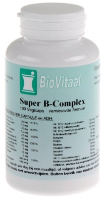Biovitaal voedingssupplementen super b complex 100 capsules  drogist