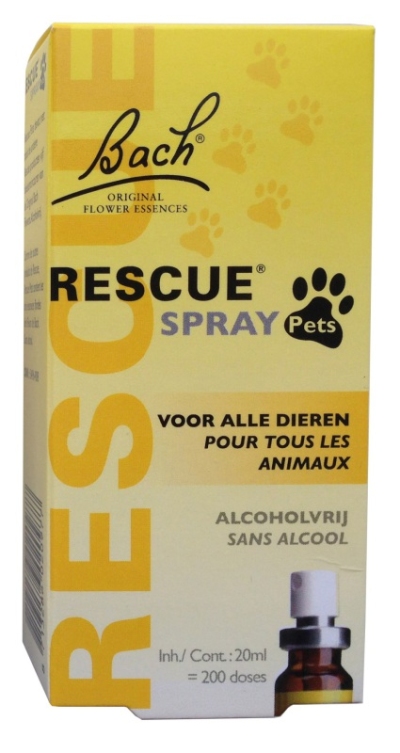 Bach rescue pets spray 20ml  drogist