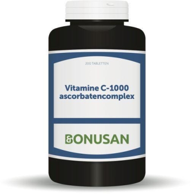Bonusan vitamine c1000 mg ascorbaten 200tab  drogist