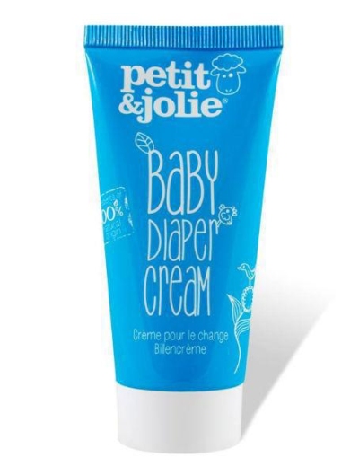 Foto van Petit & jolie baby diaper cream mini 50ml via drogist
