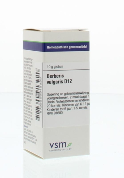 Foto van Vsm berberis vulgaris d12 10g via drogist