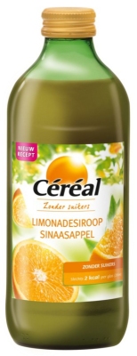 Cereal limonade siroop sinaasappel 6 x 6 x 500ml  drogist