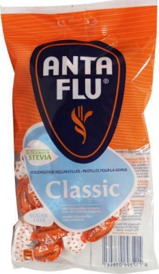 Foto van Anta flu classic stevia 120g via drogist