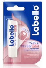 Foto van Labello stick care & colour rose 1 stuk via drogist