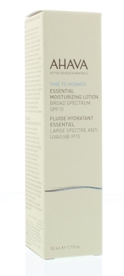 Foto van Ahava essential moisture lotion f15 50ml via drogist