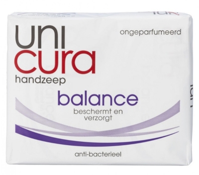 Foto van Unicura zeep balance 2x90g via drogist
