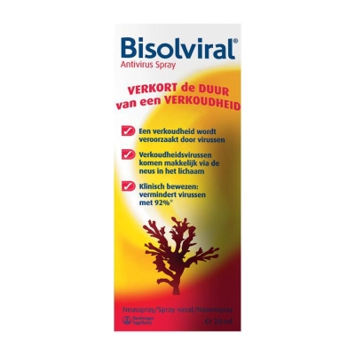 Foto van Bisolvon bisolviral antivirus spray 20ml via drogist