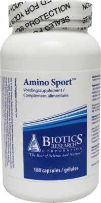 Biotics voedingssupplementen amino sport 180cap  drogist